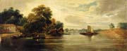 view of the thames looking towards battersea